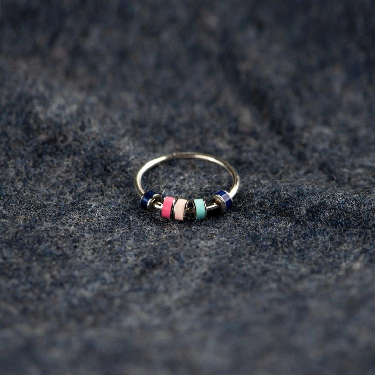 925 Sterling Silver Oil Drip Ring Carauana Store