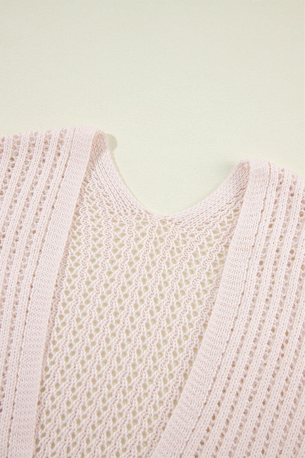 Open Front Long Sleeve Cardigan Carauana Store