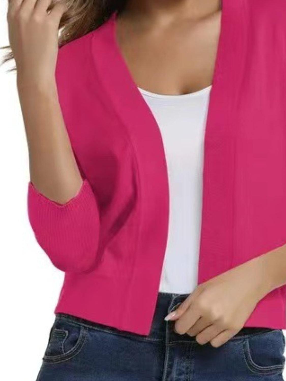 Open Front Cardigan Carauana Store