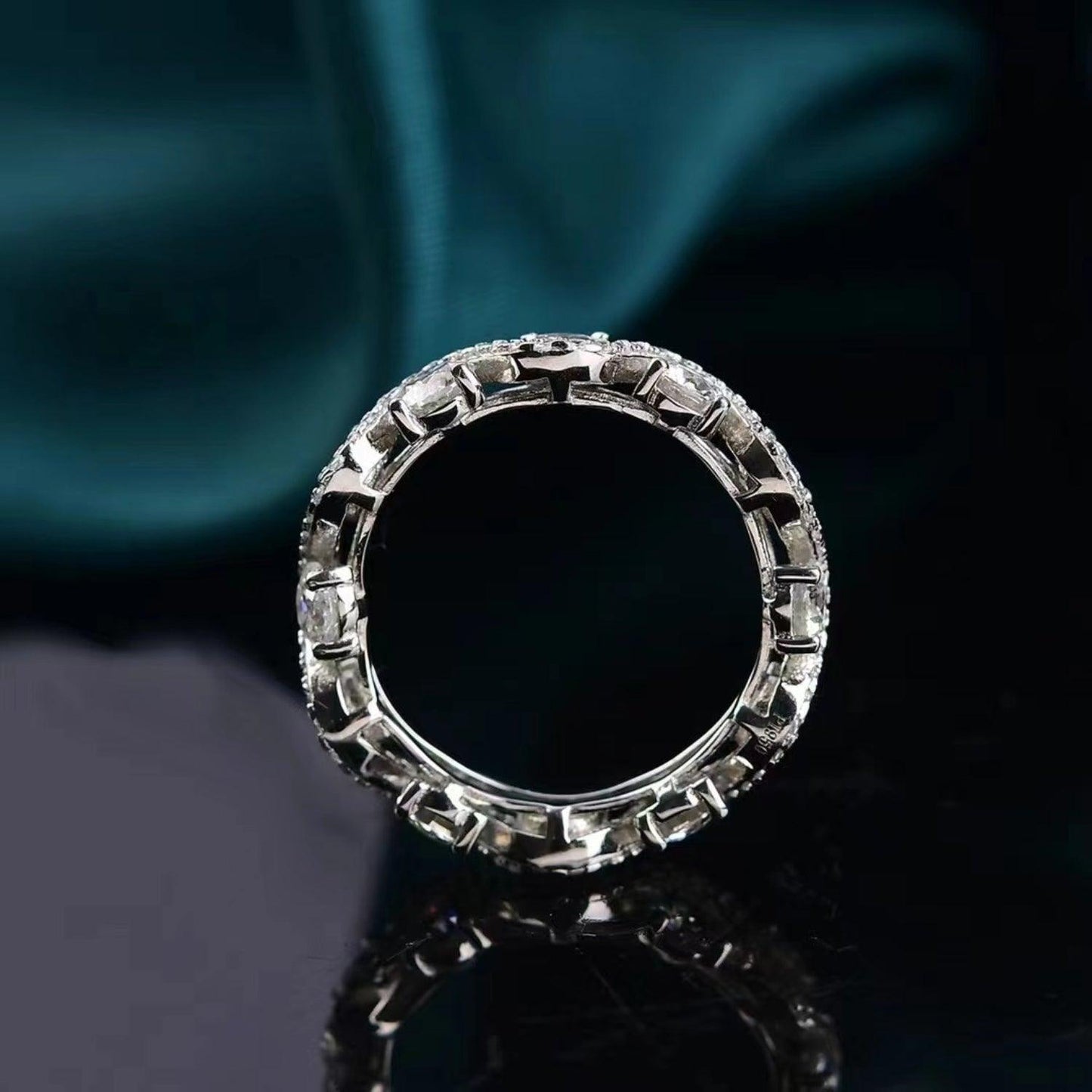 Moissanite 925 Sterling Silver Ring Carauana Store