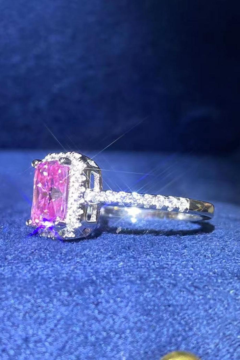 Stuck On You 2 Carat Moissanite Ring Carauana Store