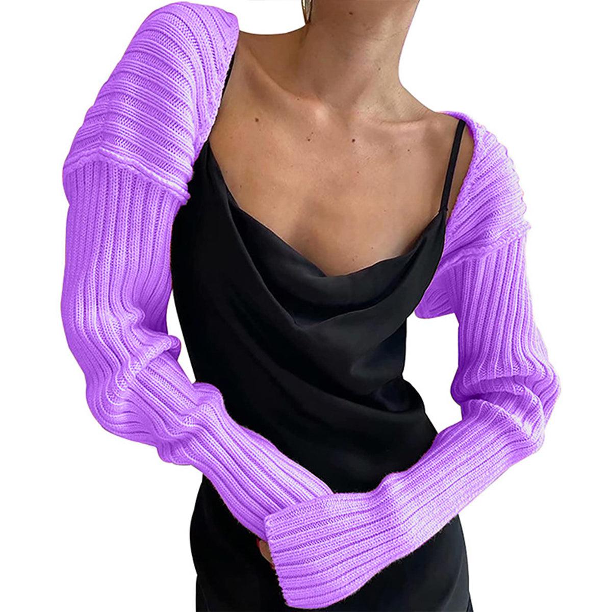 Long Sleeve Knit Bolero Carauana Store