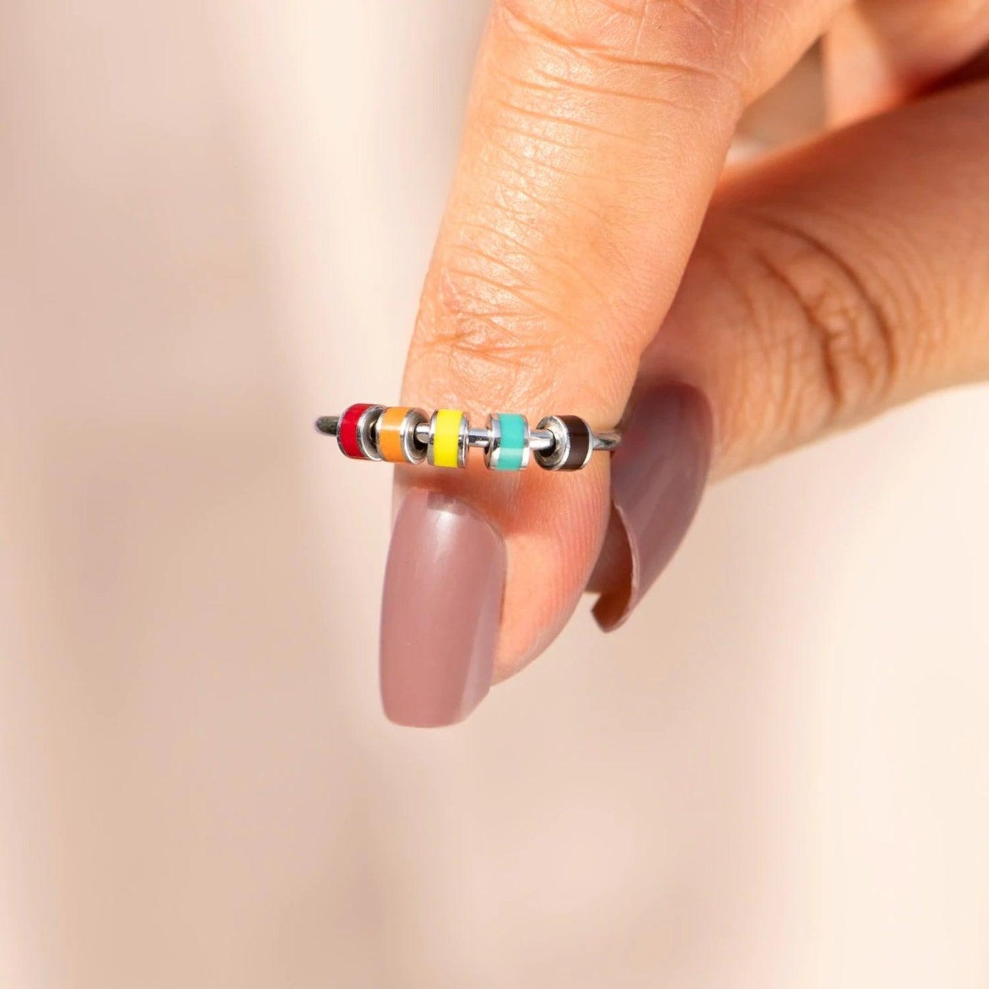 925 Sterling Silver Oil Drip Ring Carauana Store