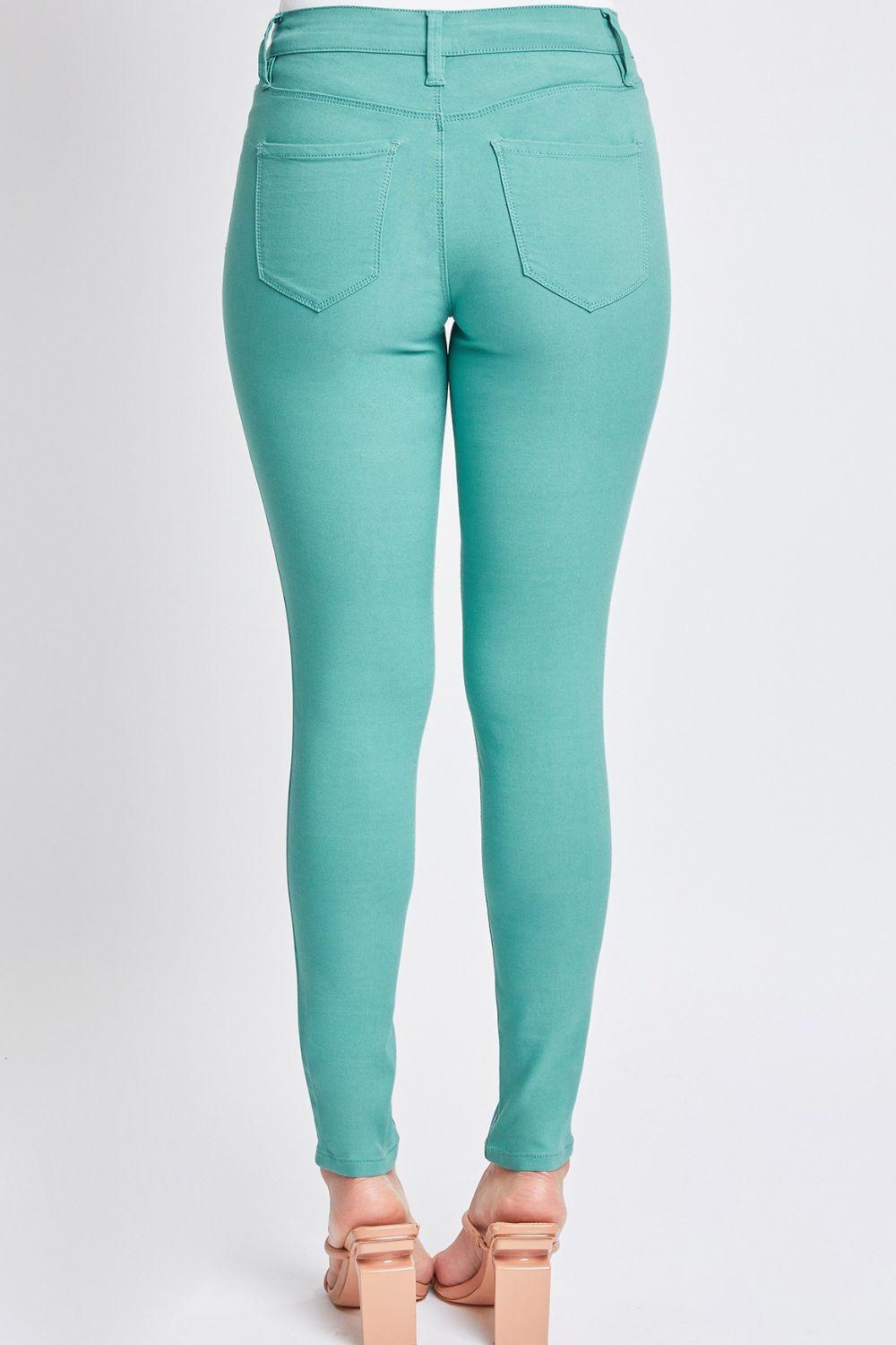 YMI Jeanswear Full Size Hyperstretch Mid-Rise Skinny Pants Carauana Store