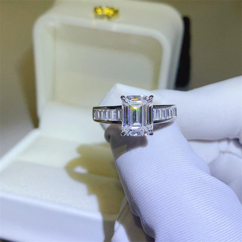3 Carat Moissanite 925 Sterling Silver Ring Carauana Store