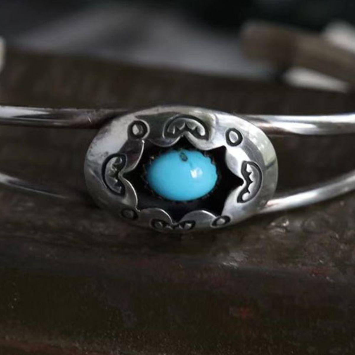 Turquoise Open Bracelet Carauana Store