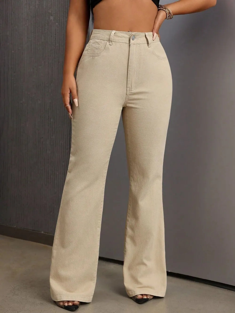 Bootcut Jeans with Pockets Carauana Store