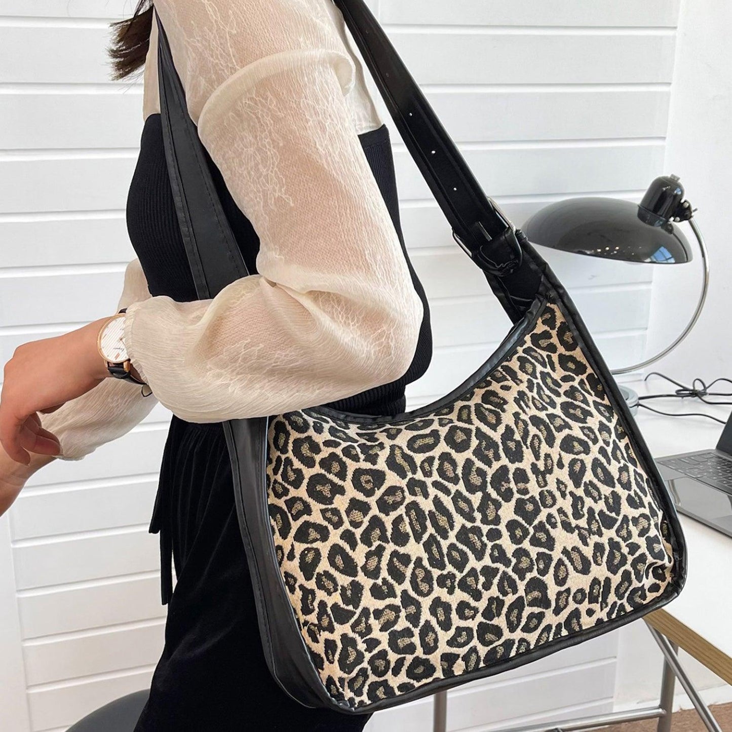 PU Leather Adjustable Strap Shoulder Bag Carauana Store