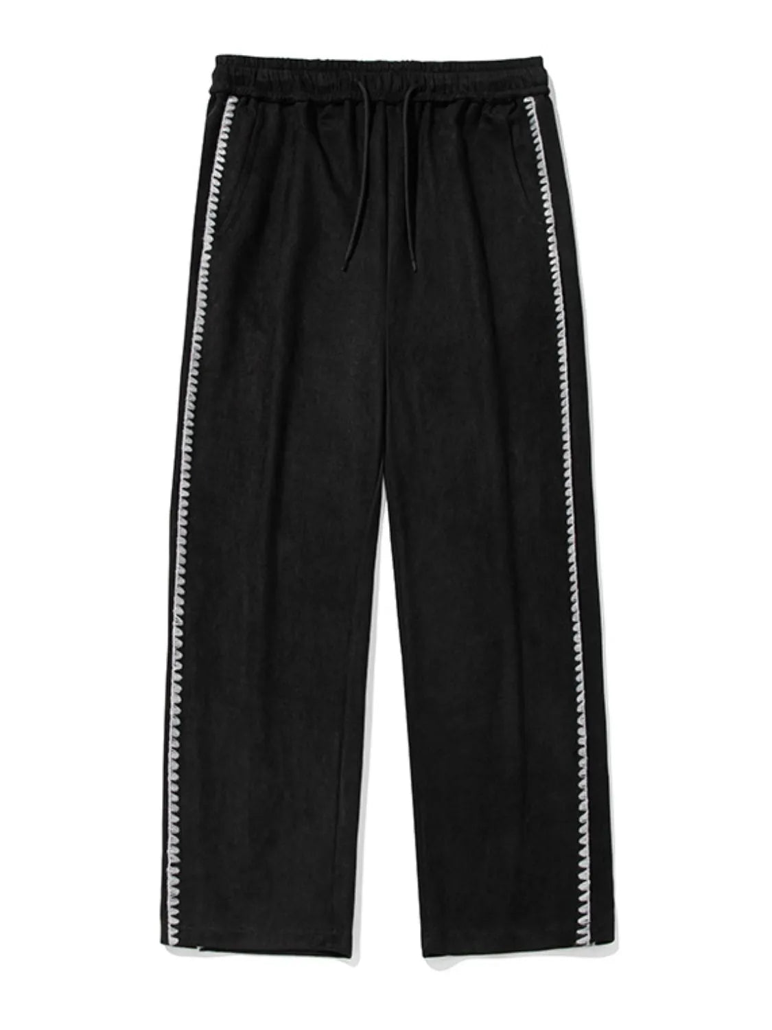 Men's Plus Size Drawstring Wide Leg Pants Carauana Store