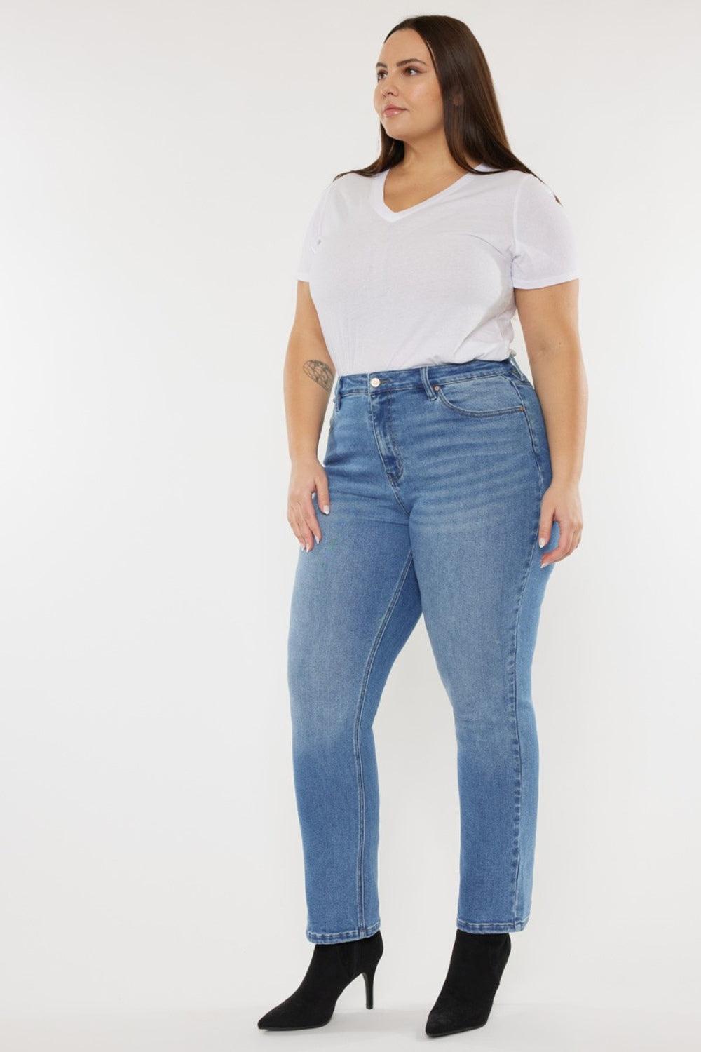 Kancan Full Size Cat's Whiskers High Waist Jeans Carauana Store