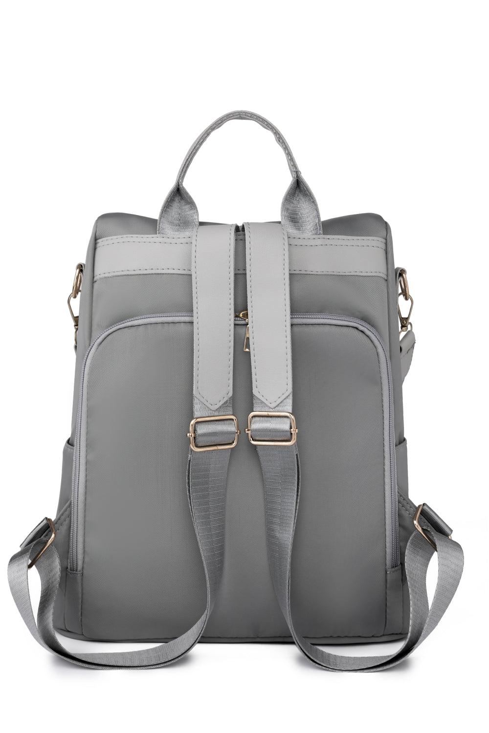 Zipper Pocket Beaded Backpack Carauana Store