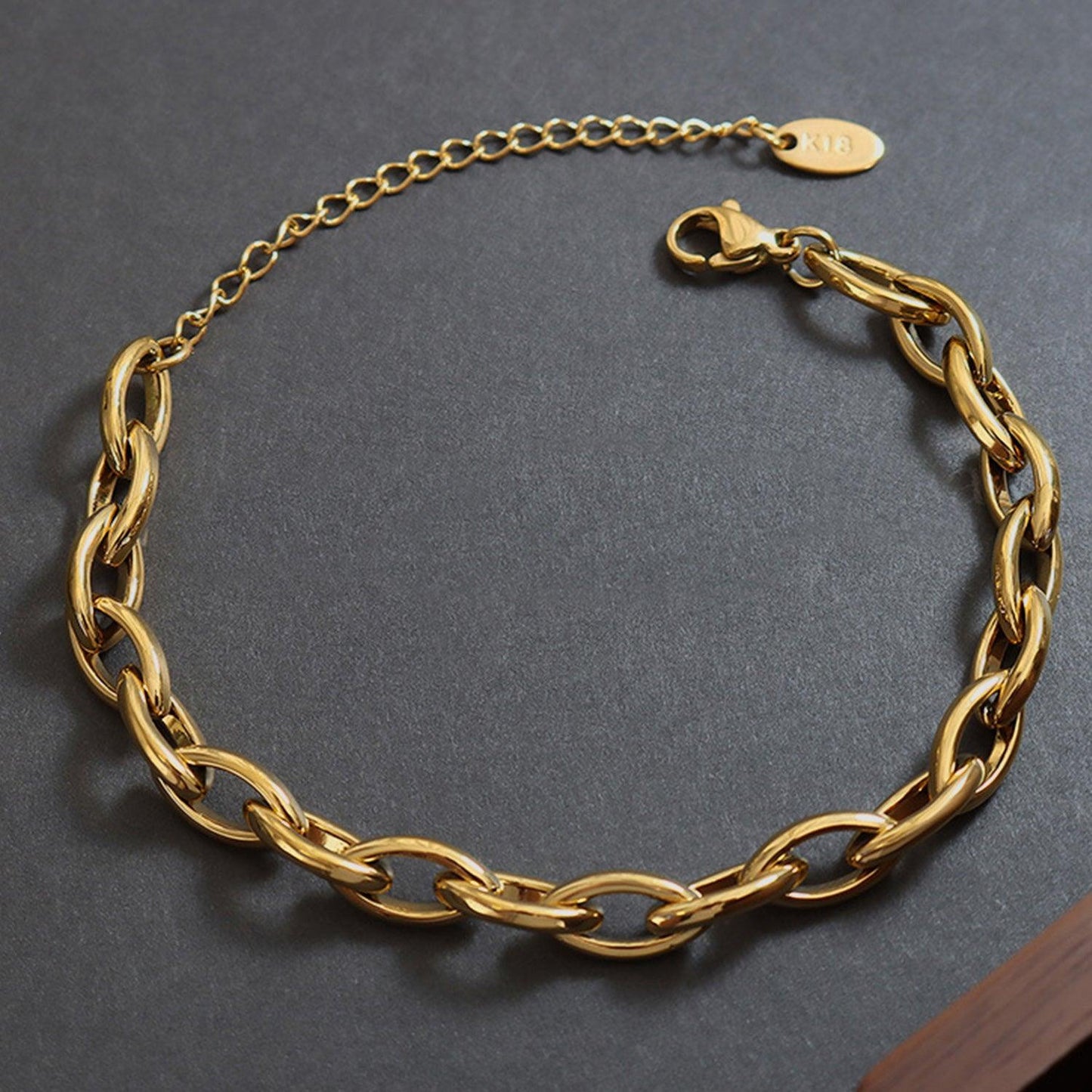 Titanium Steel Chain Bracelet Carauana Store