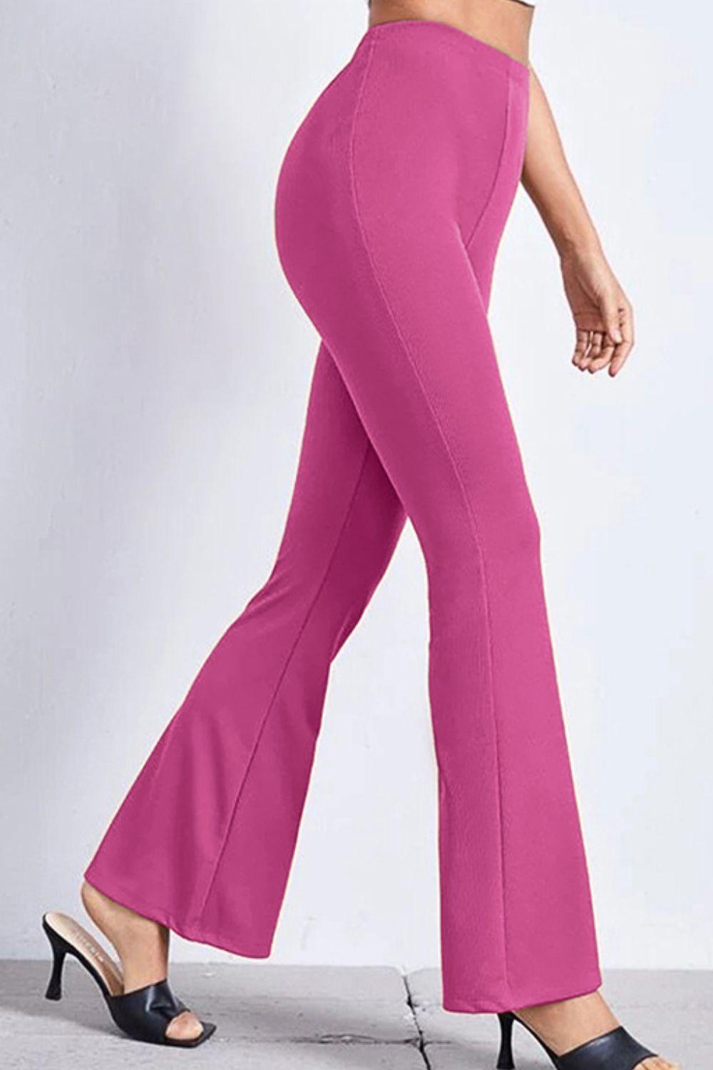 High Rise Flare Pants Carauana Store