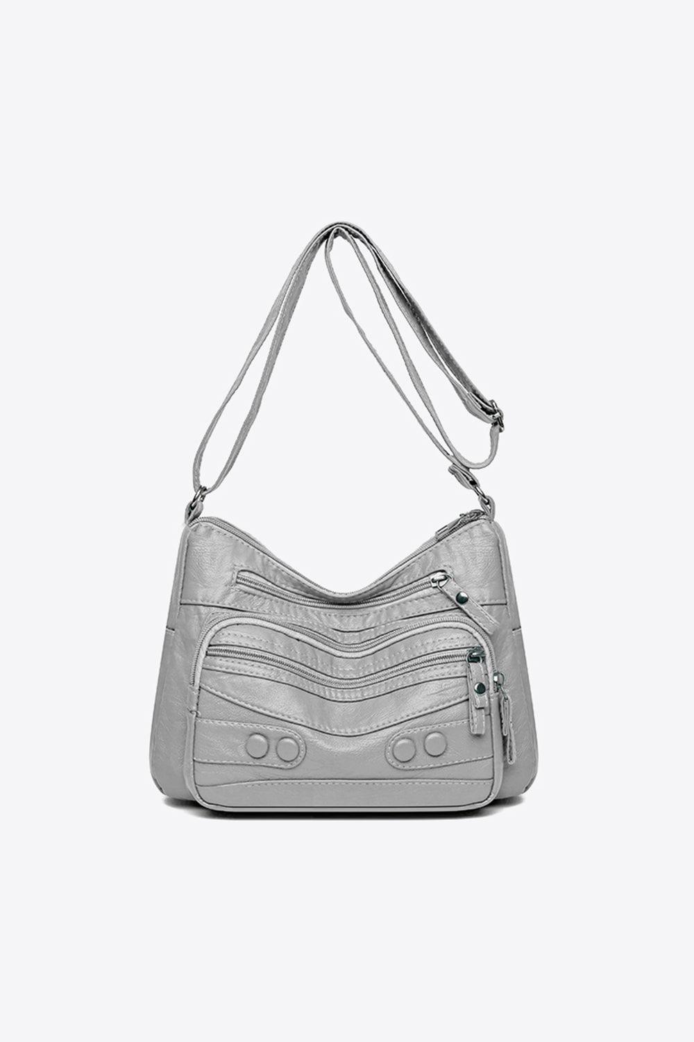 PU Leather Adjustable Strap Shoulder Bag Carauana Store