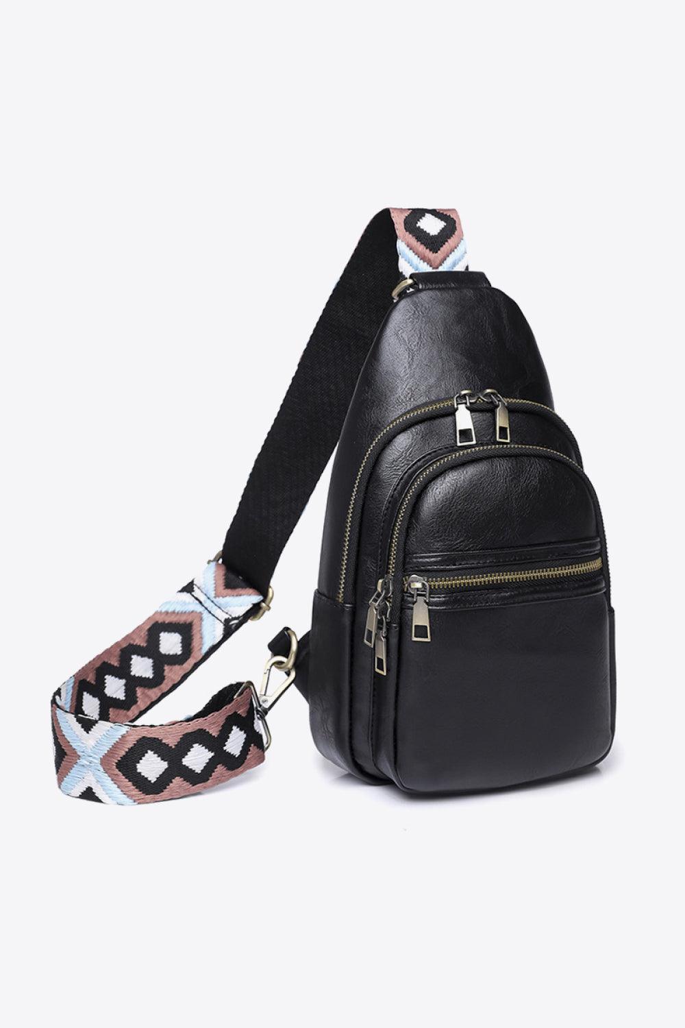 Adored It's Your Time PU Leather Sling Bag Carauana Store
