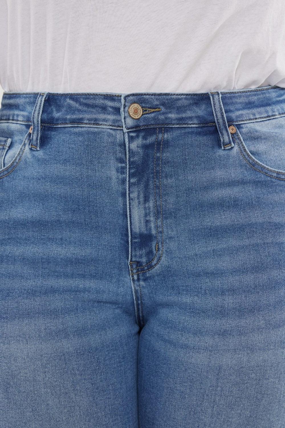 Kancan Full Size Cat's Whiskers High Waist Jeans Carauana Store