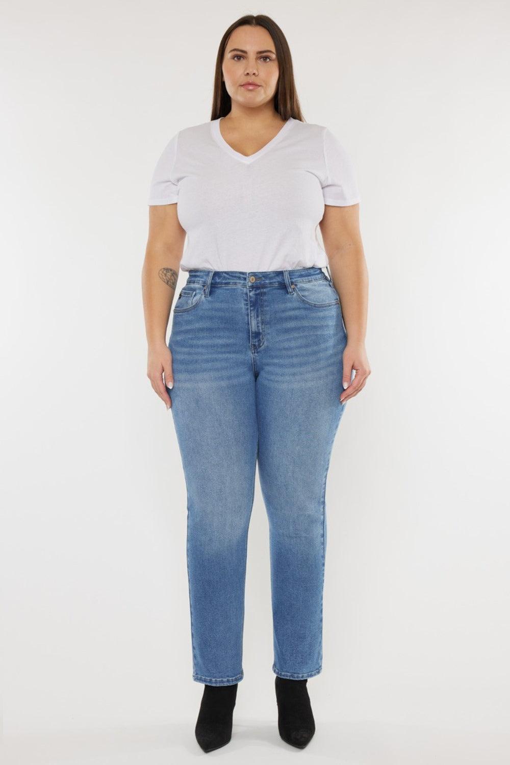 Kancan Full Size Cat's Whiskers High Waist Jeans Carauana Store