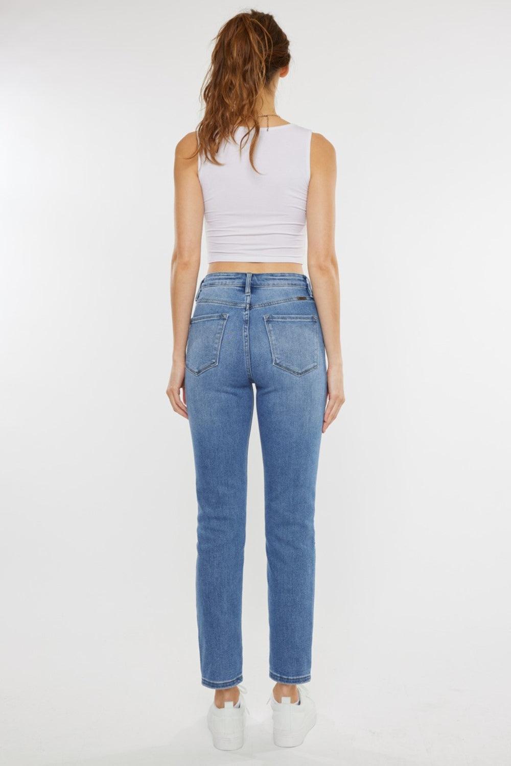 Kancan Full Size Cat's Whiskers High Waist Jeans Carauana Store