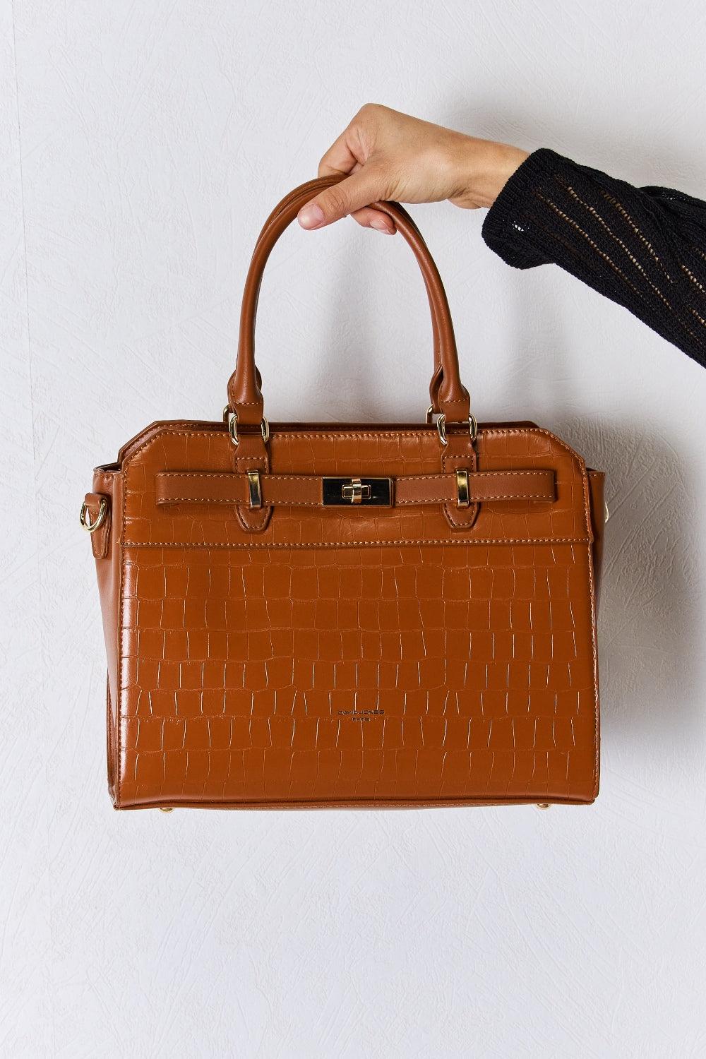 David Jones Texture PU Leather Handbag Carauana Store