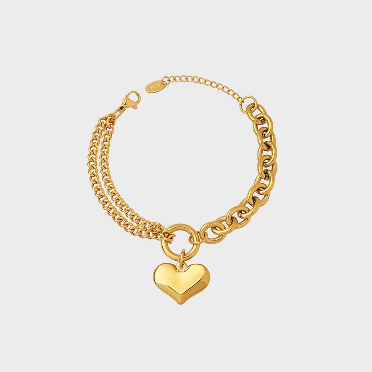 Half Chunky Chain Titanium Steel Bracelet Carauana Store