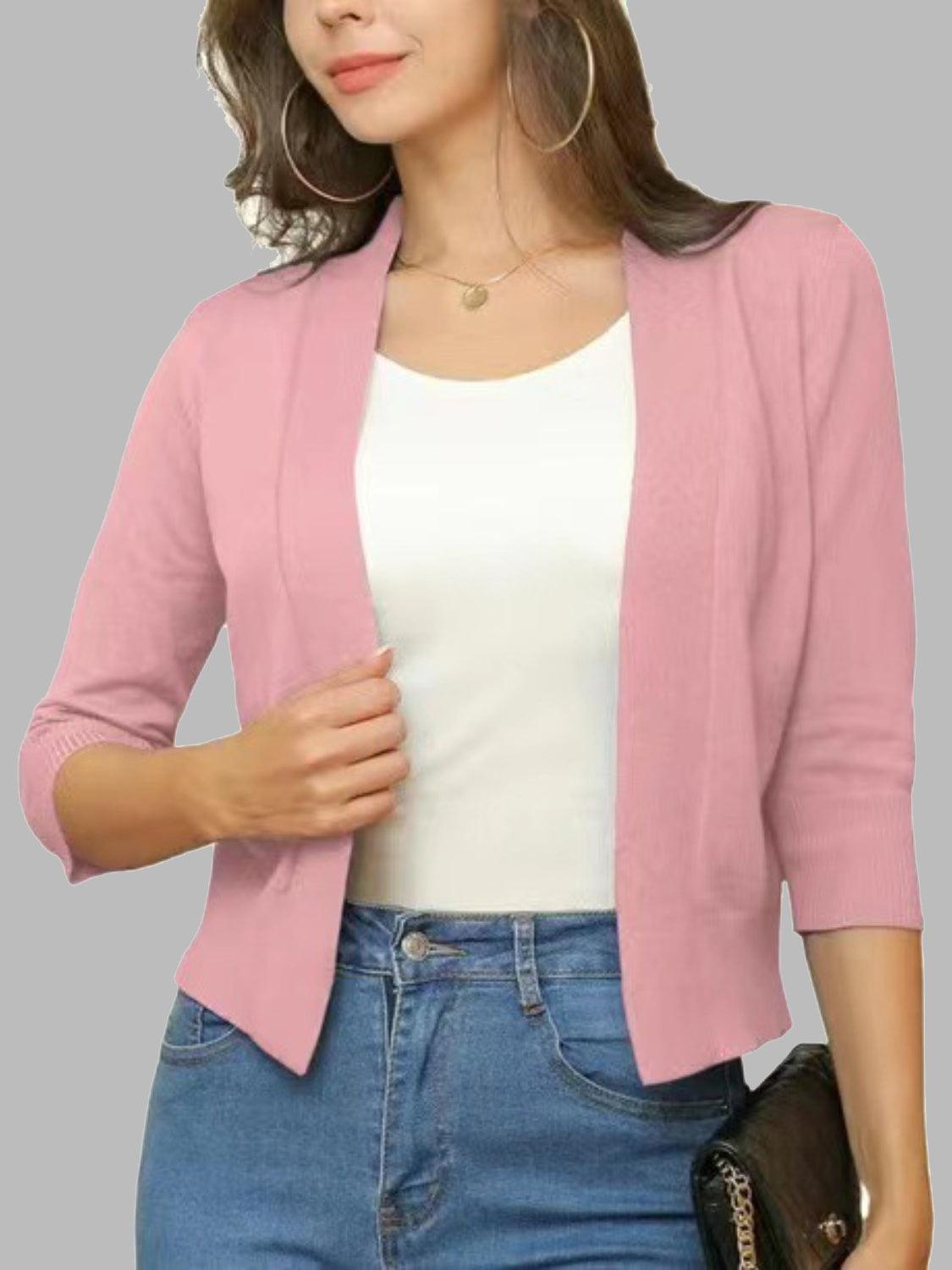 Open Front Cardigan Carauana Store