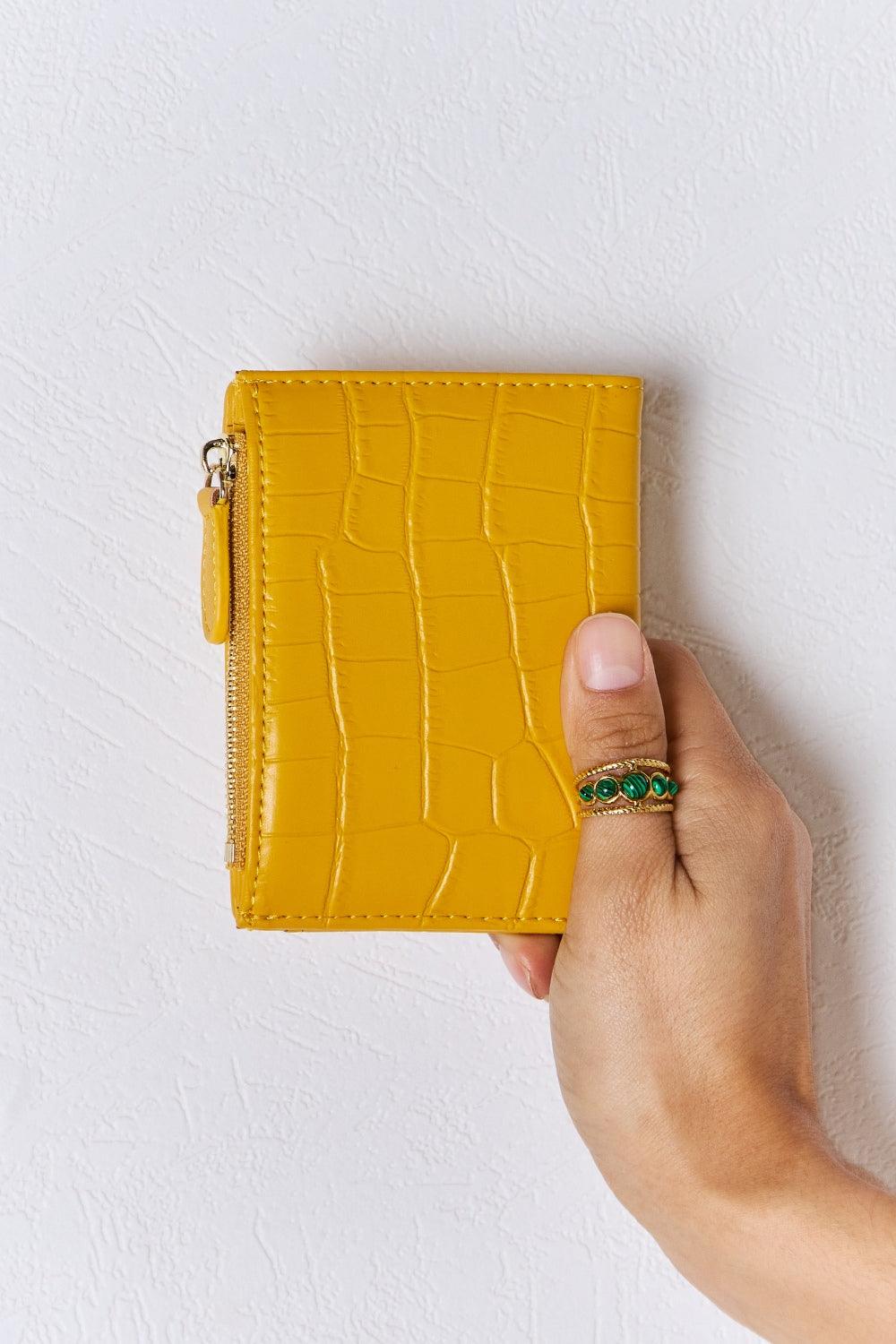 David Jones Texture PU Leather Mini Wallet Carauana Store