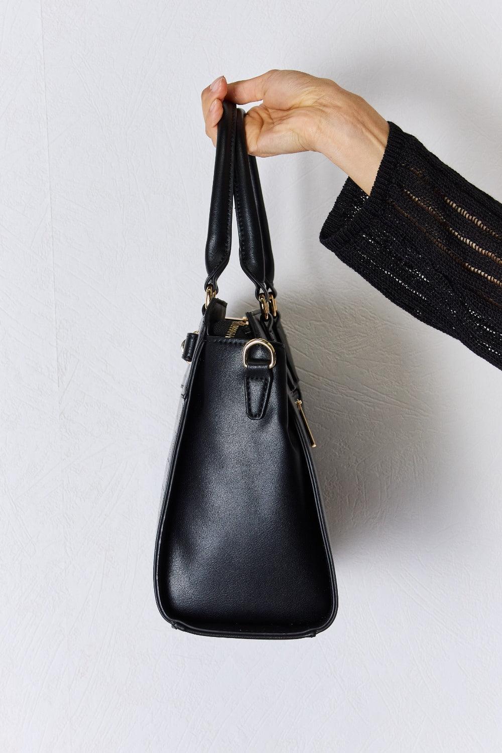 David Jones Texture PU Leather Handbag Carauana Store