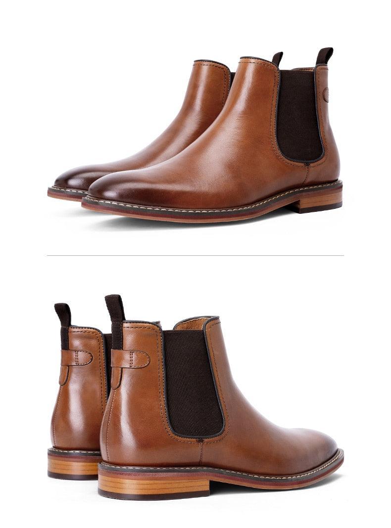 DESAI Genuine Leather elegant Boots Carauana Store