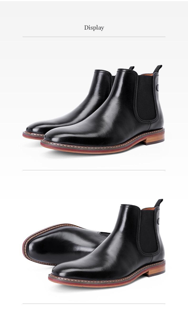 DESAI Genuine Leather elegant Boots Carauana Store