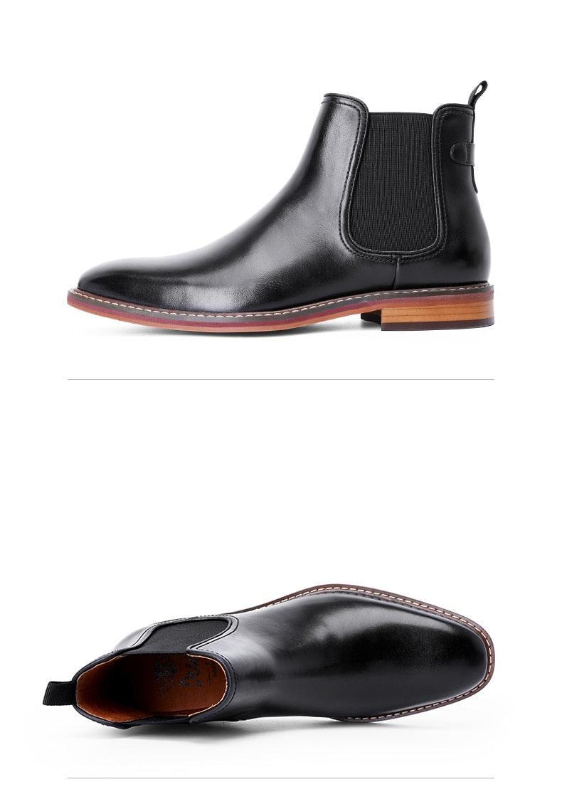 DESAI Genuine Leather elegant Boots Carauana Store