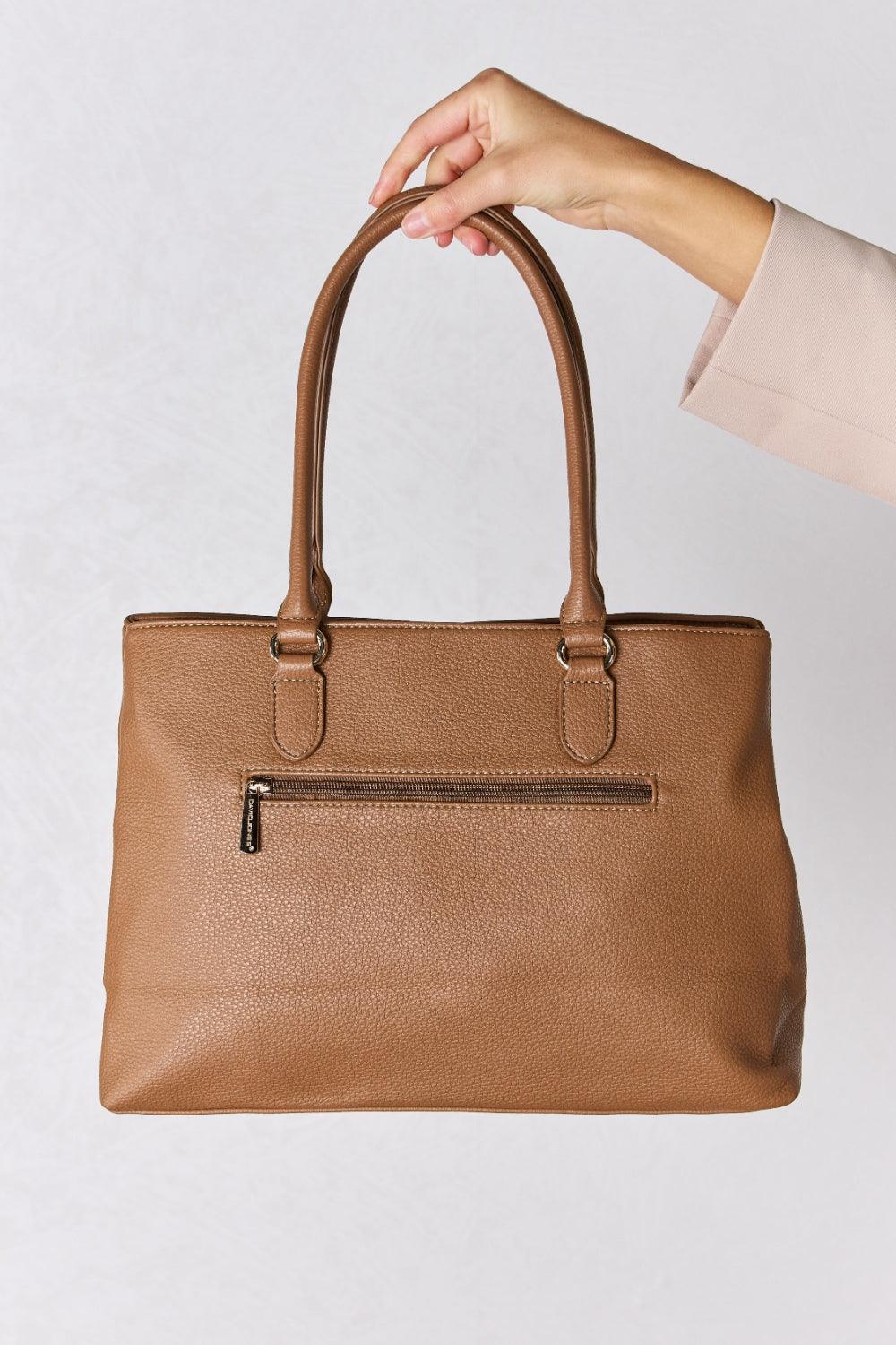 David Jones Structured Leather Handbag Carauana Store