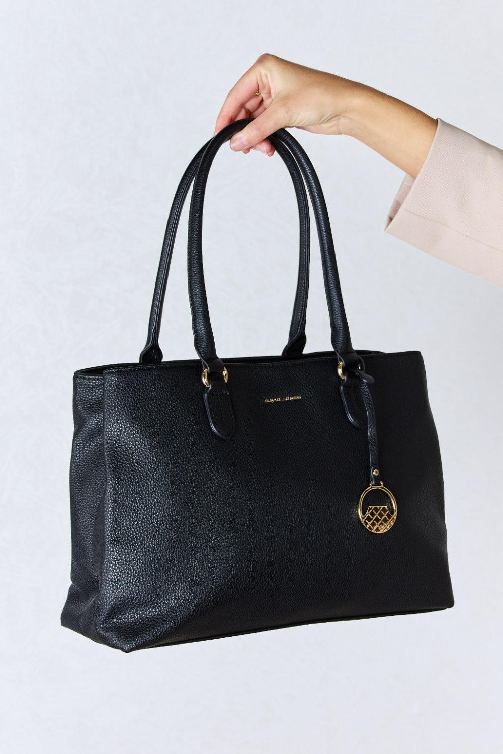 David Jones Structured Leather Handbag Carauana Store