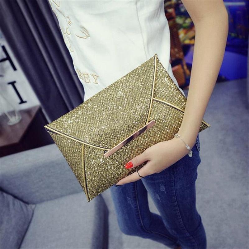 Evening Clutch Bag Glitter Sequin Handbag Carauana Store