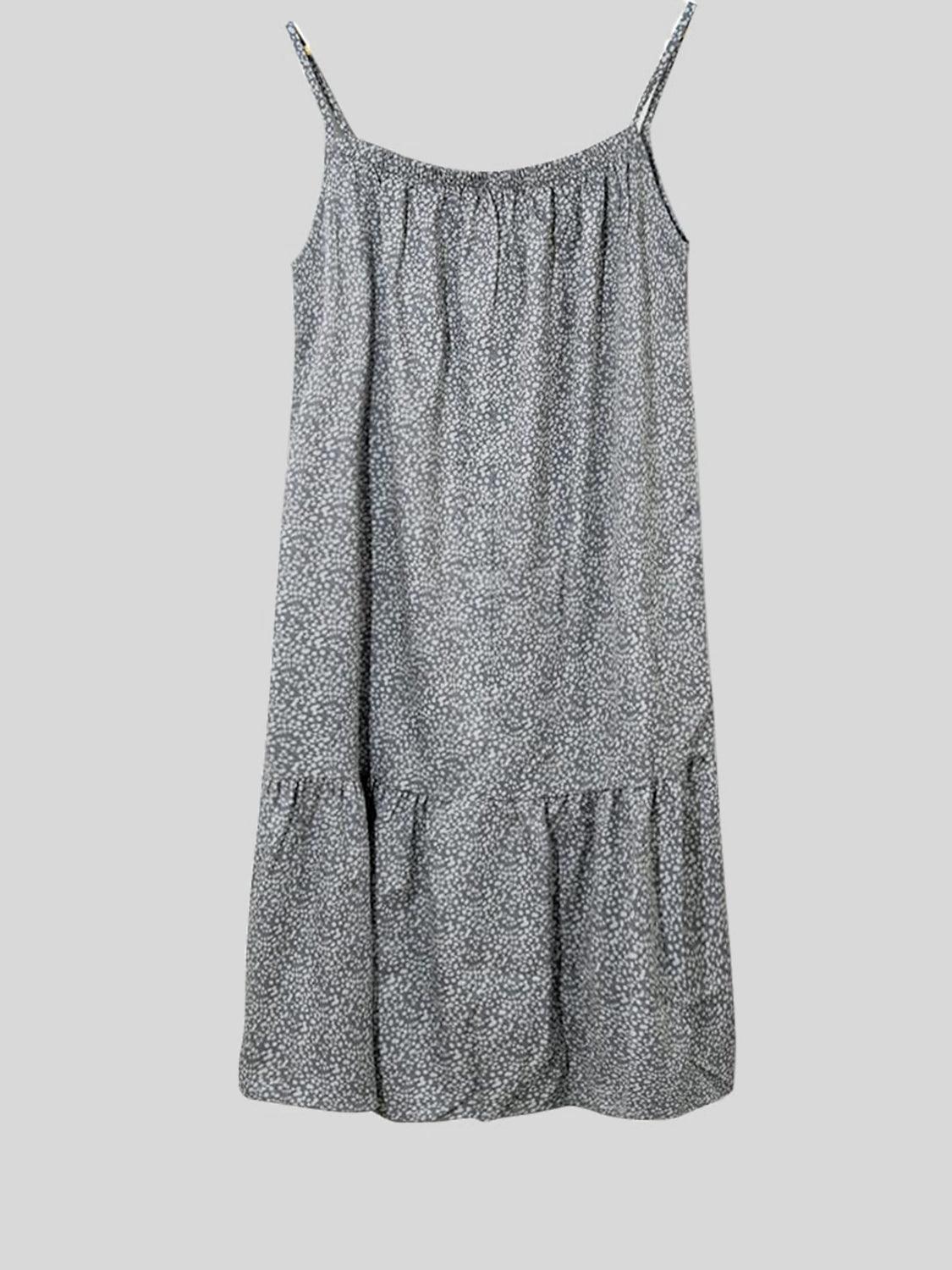 Full Size Printed Sleeveless Mini Cami Dress Carauana Store