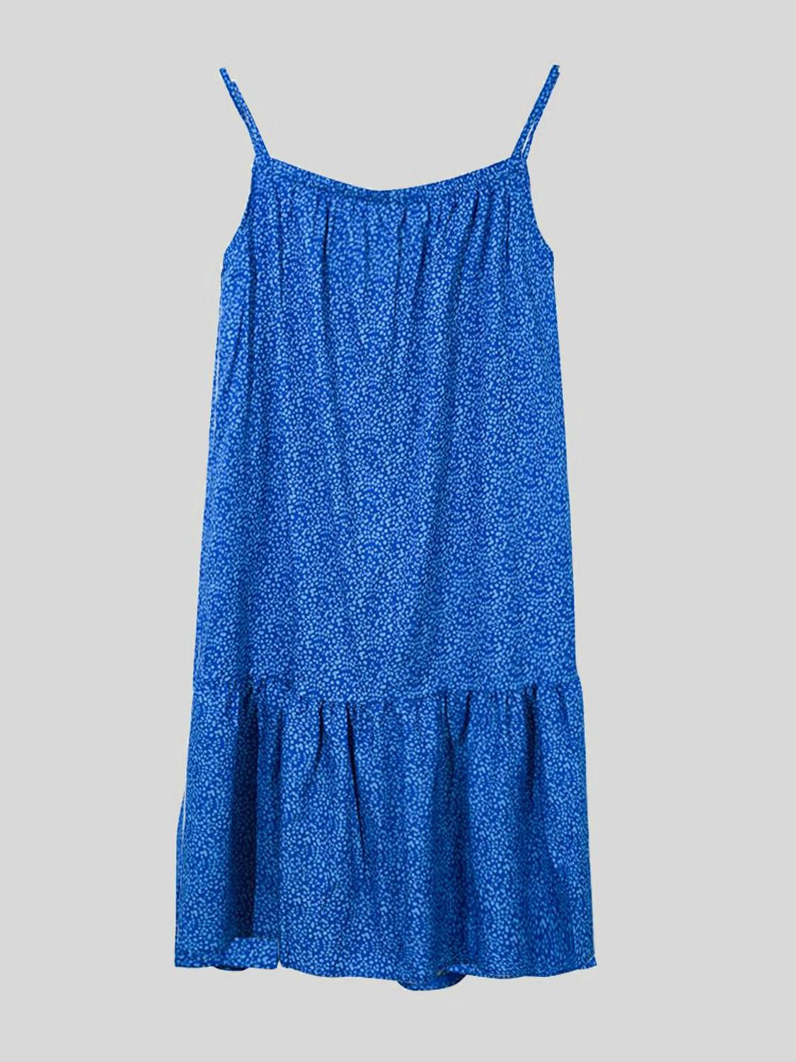 Full Size Printed Sleeveless Mini Cami Dress Carauana Store