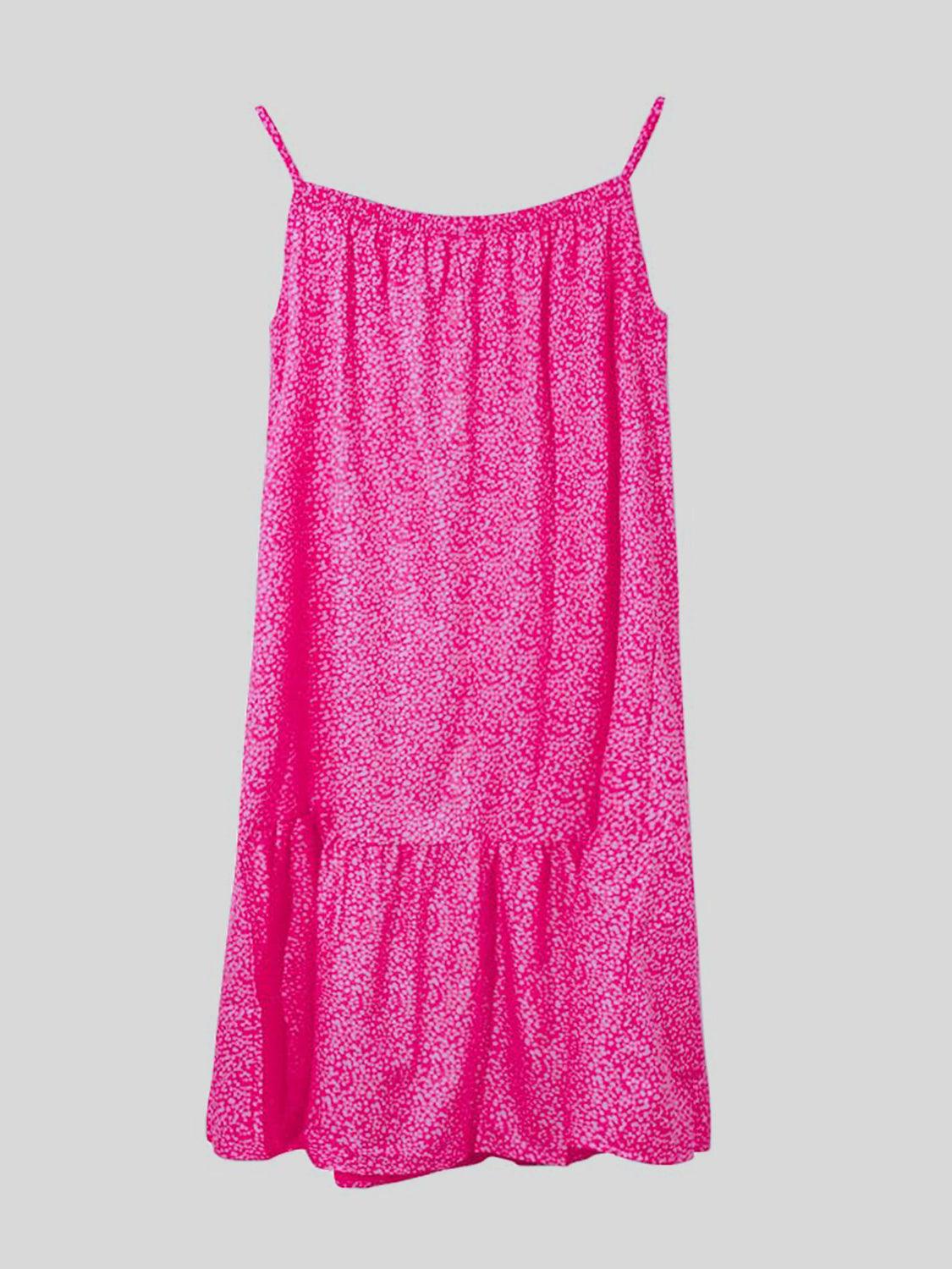 Full Size Printed Sleeveless Mini Cami Dress Carauana Store