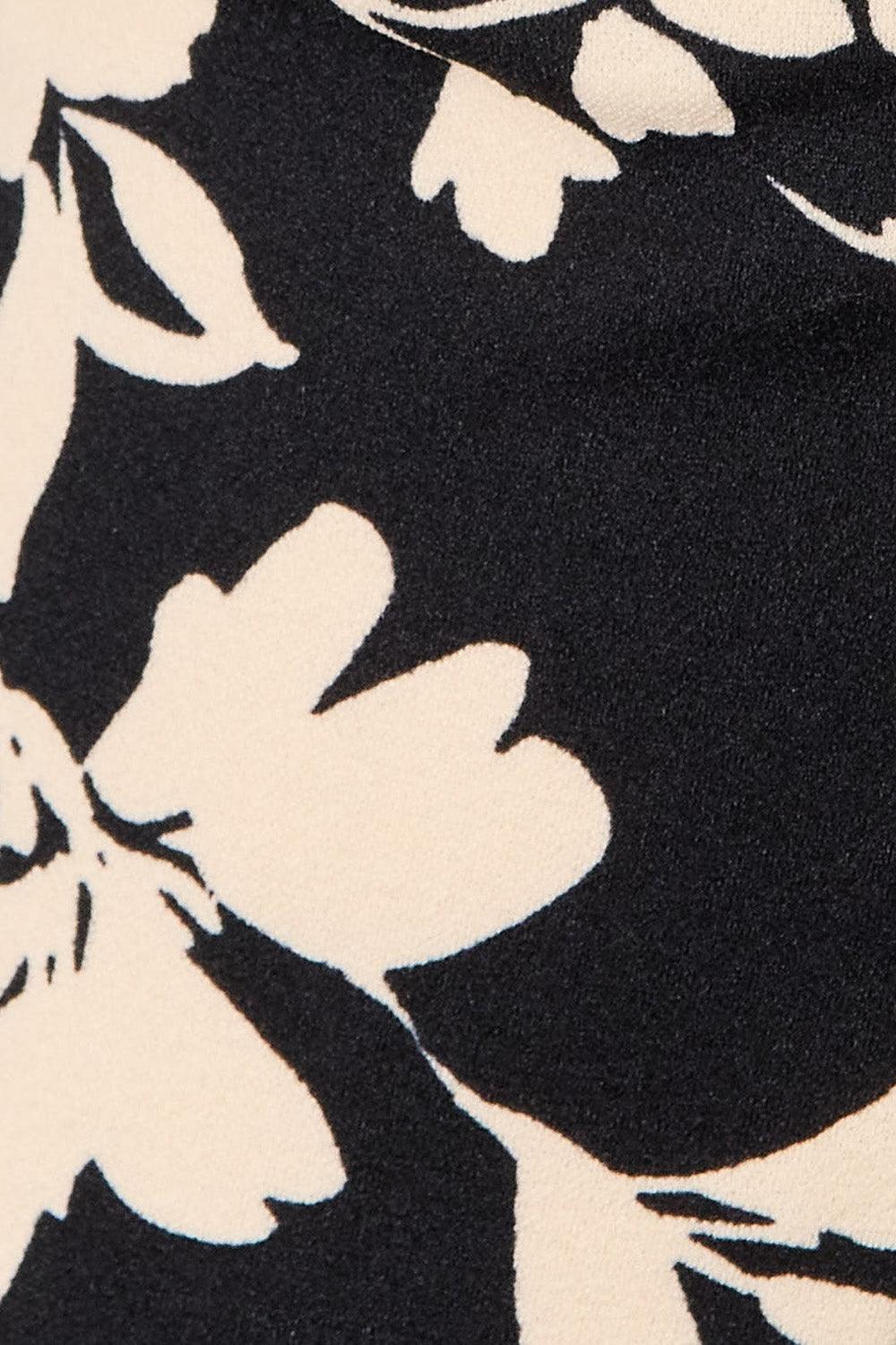 Heimish Full Size High Waist Floral Flare Pants Carauana Store