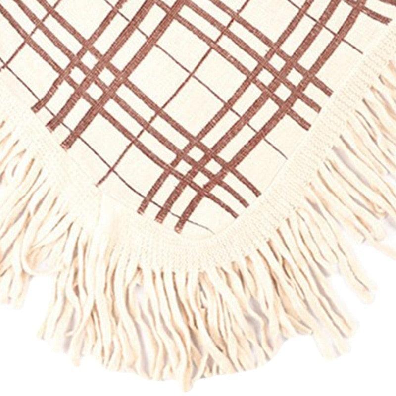 Knitted Shawl Women Warm Tassel Pullover Imitation Cashmere Carauana Store