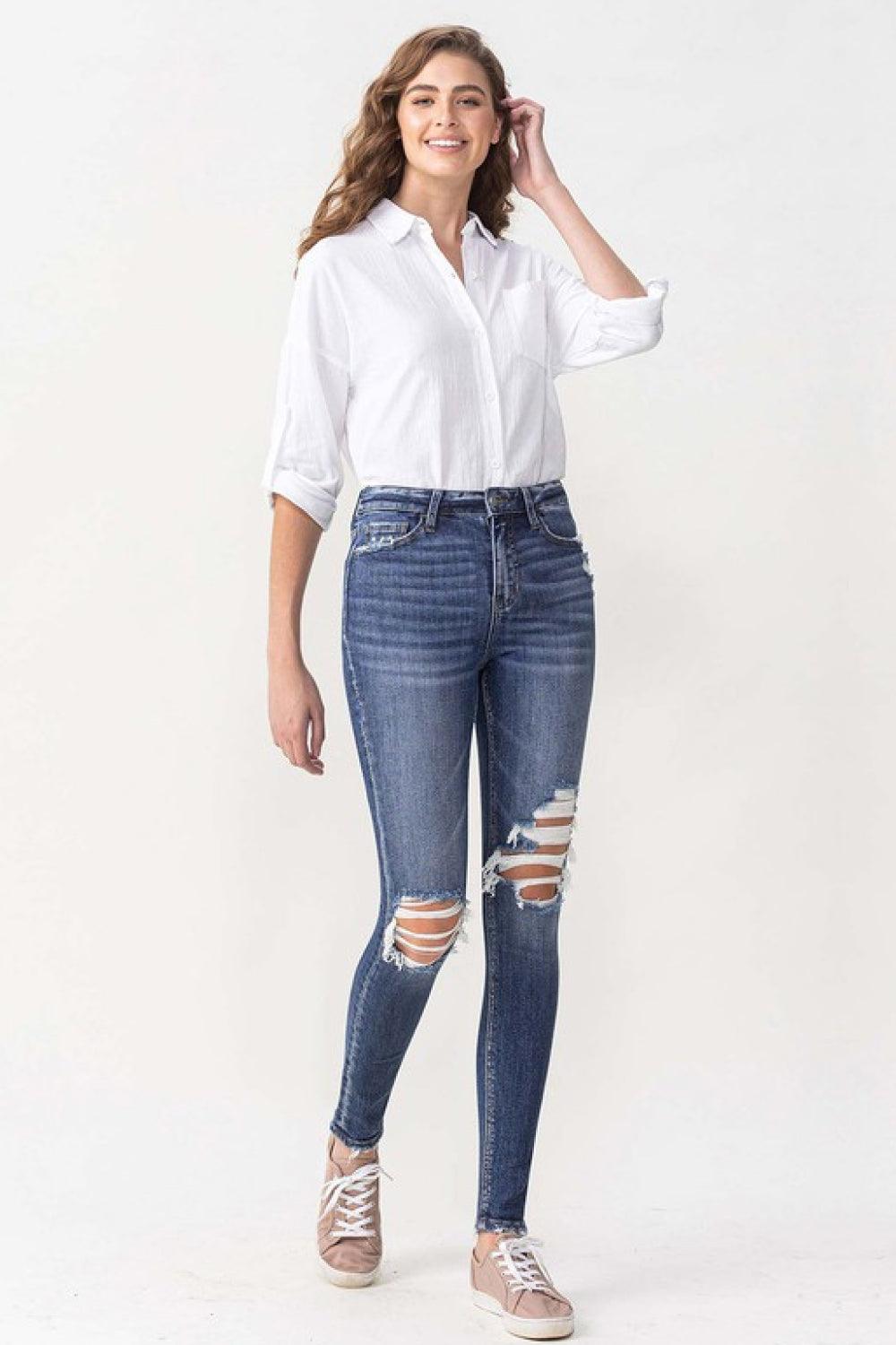 Lovervet Hayden Full Size High Rise Skinny Carauana Store