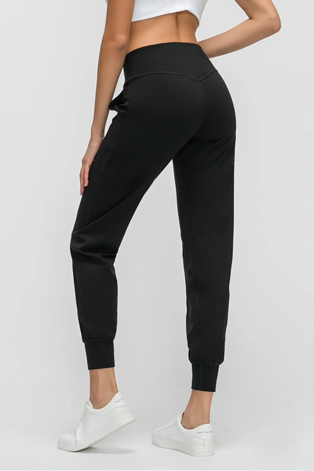 Millennia Wide Waistband Slant Pocket Pants Carauana Store