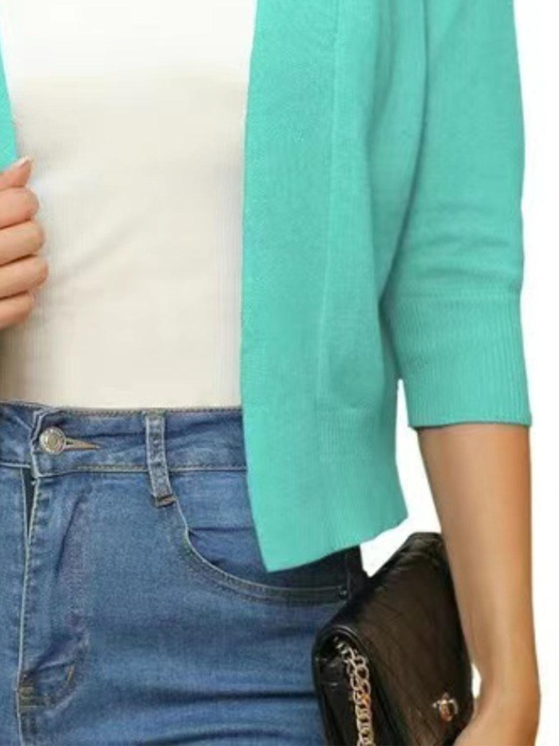 Open Front Cardigan Carauana Store