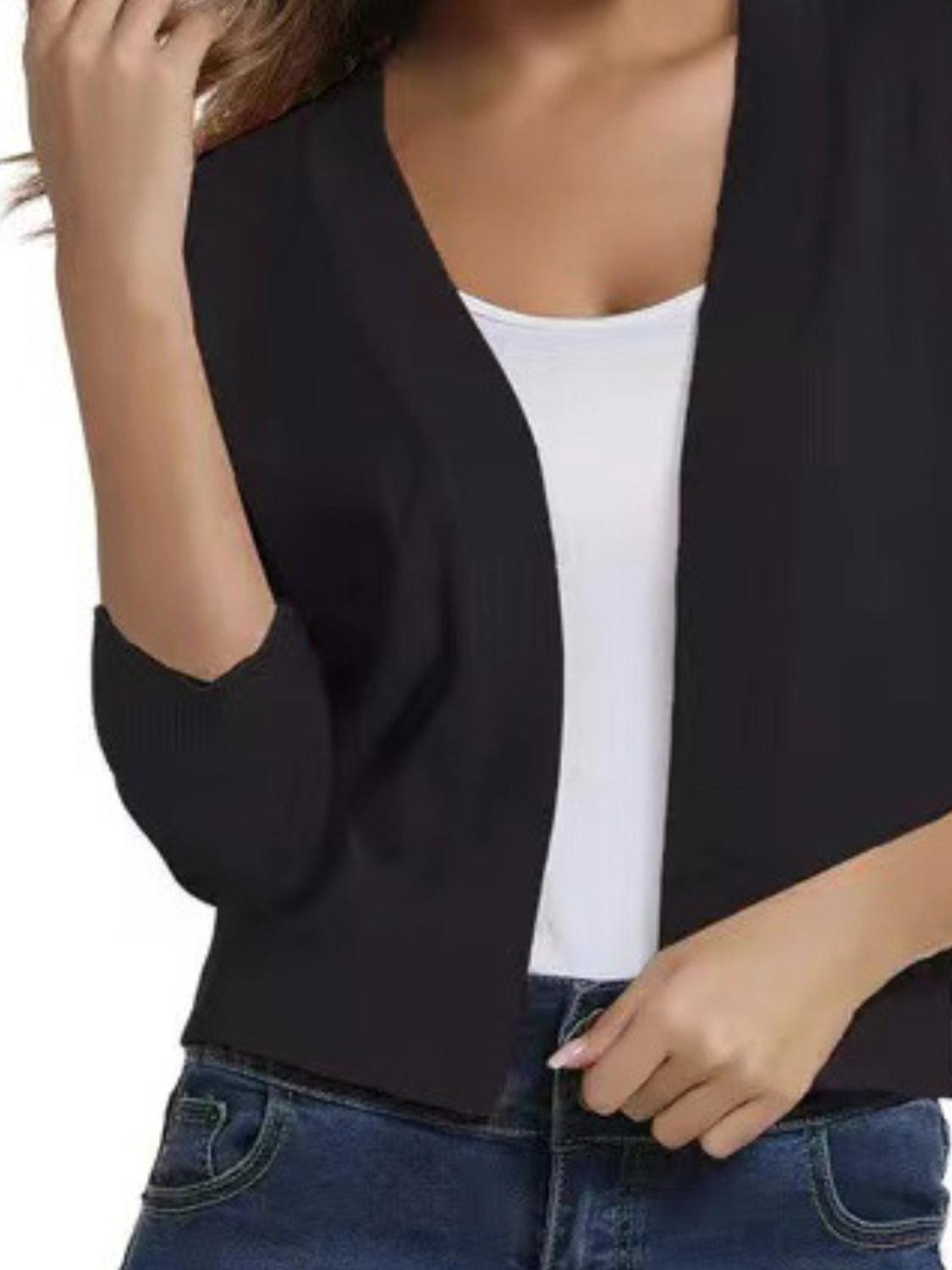 Open Front Cardigan Carauana Store