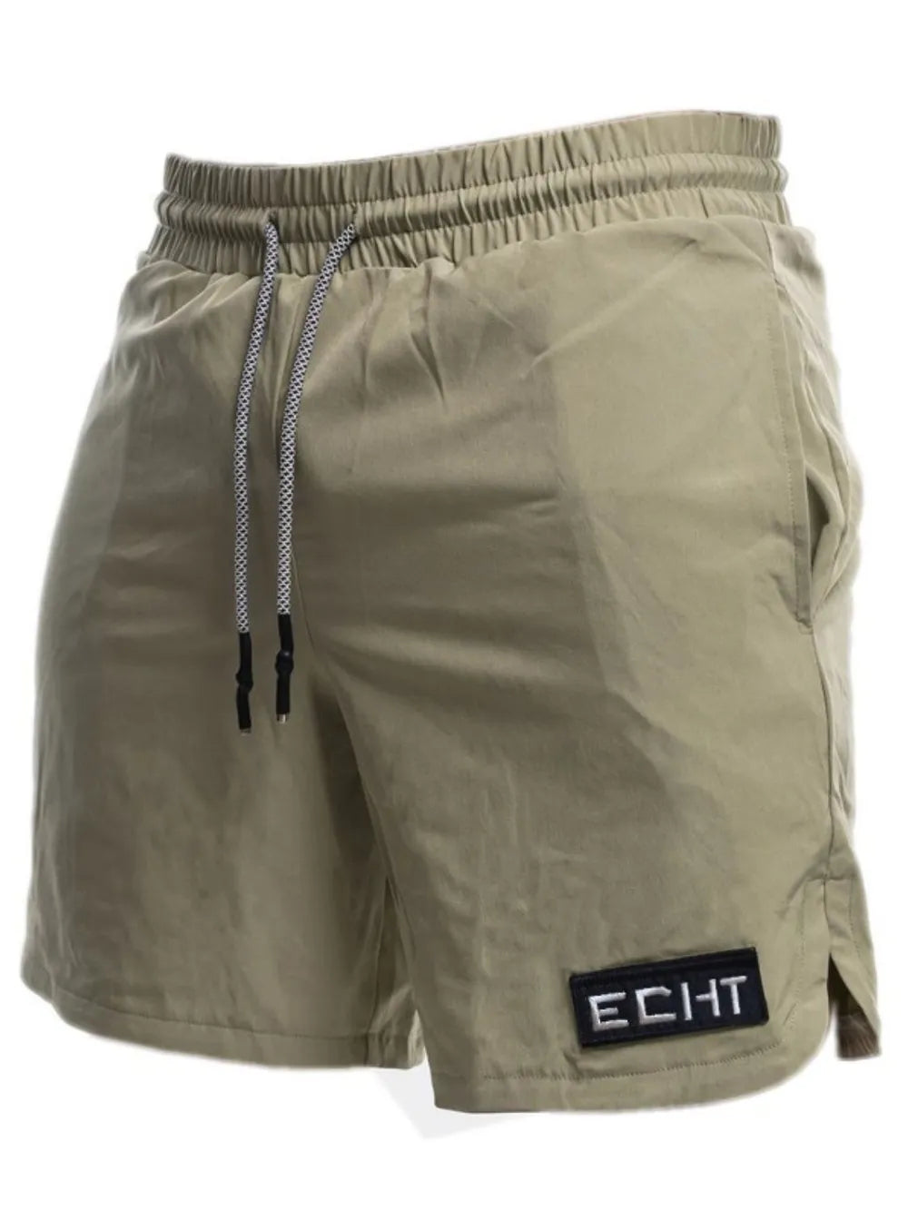 Men's Plus Size Drawstring Shorts with Pockets