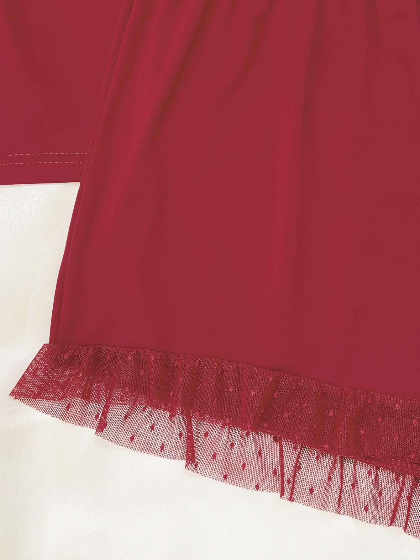 Gathered Detail Spliced Mesh Sleeveless Top and Shorts Lounge Set Carauana Store