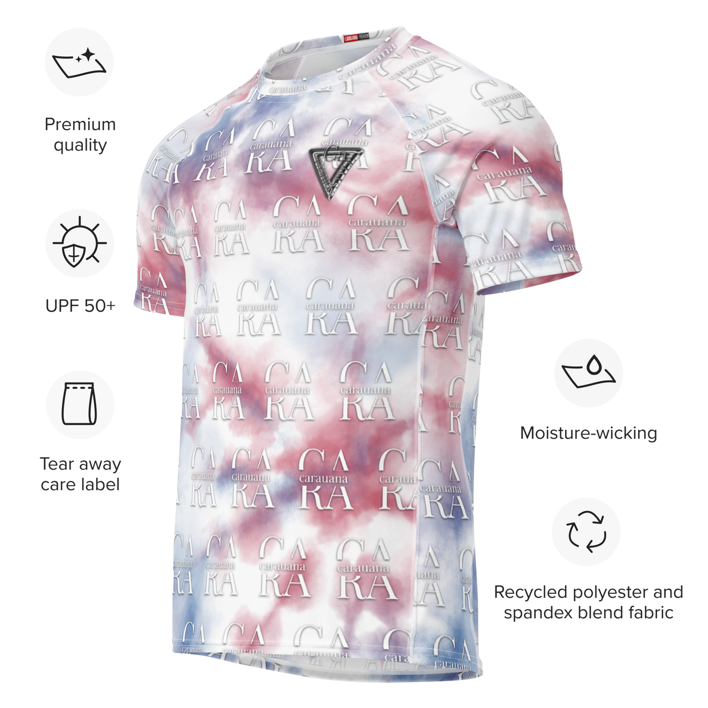 Original CaRaUaNa Rash Guard Brand Edition V110 Carauana Store