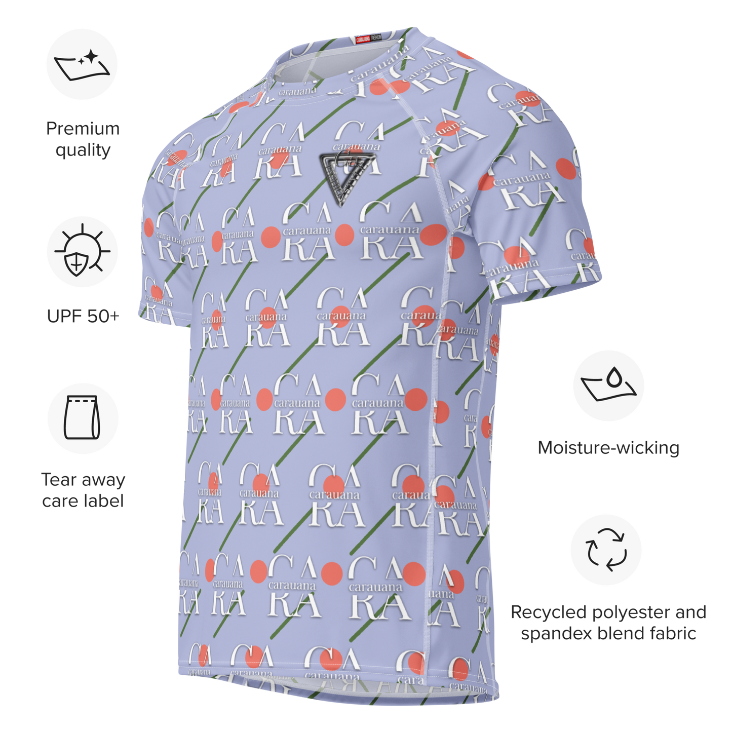 Original CaRaUaNa Rash Guard Brand Edition V105 Carauana Store