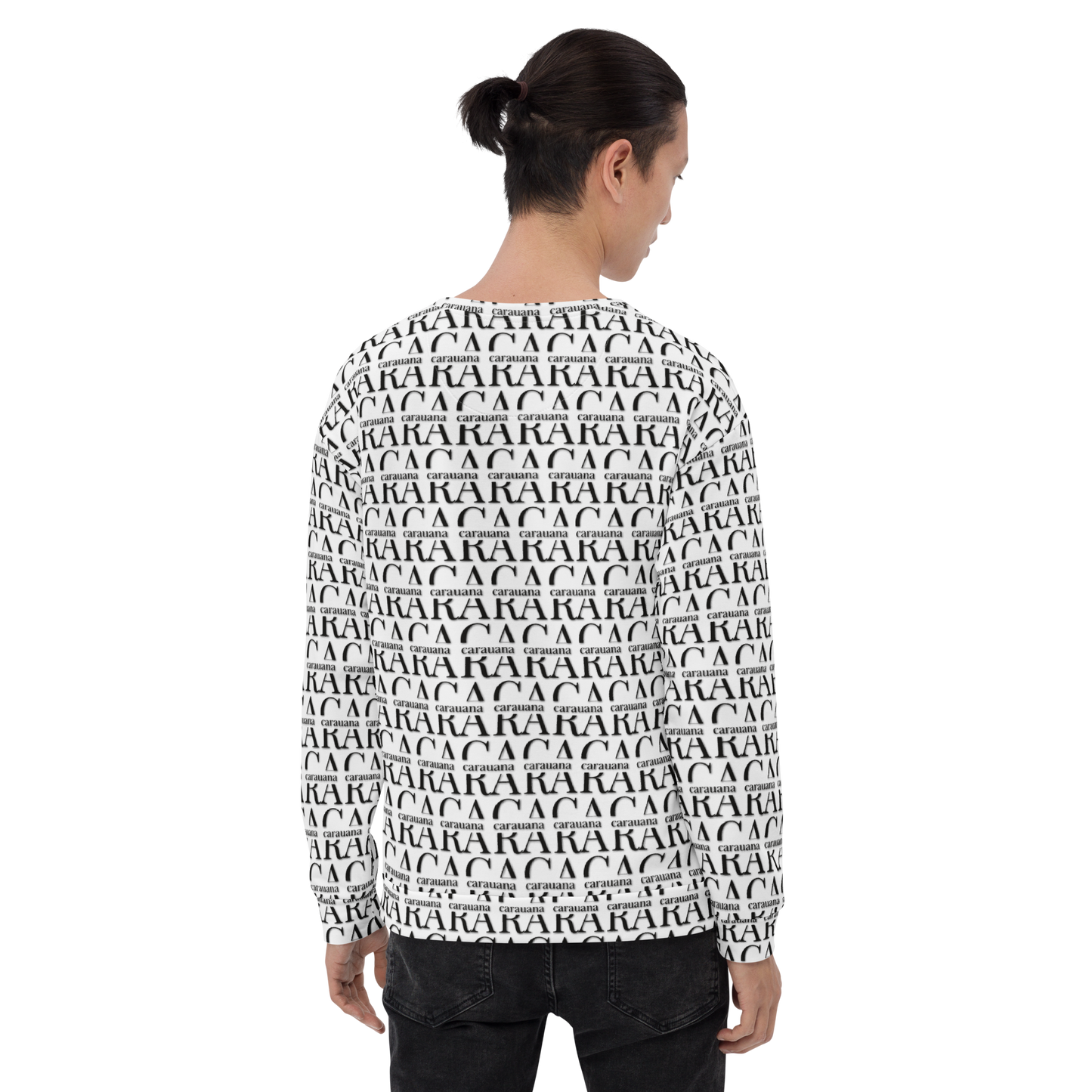 Premium Sweatshirt CaRaUaNa Unisex Black Logo Carauana Store