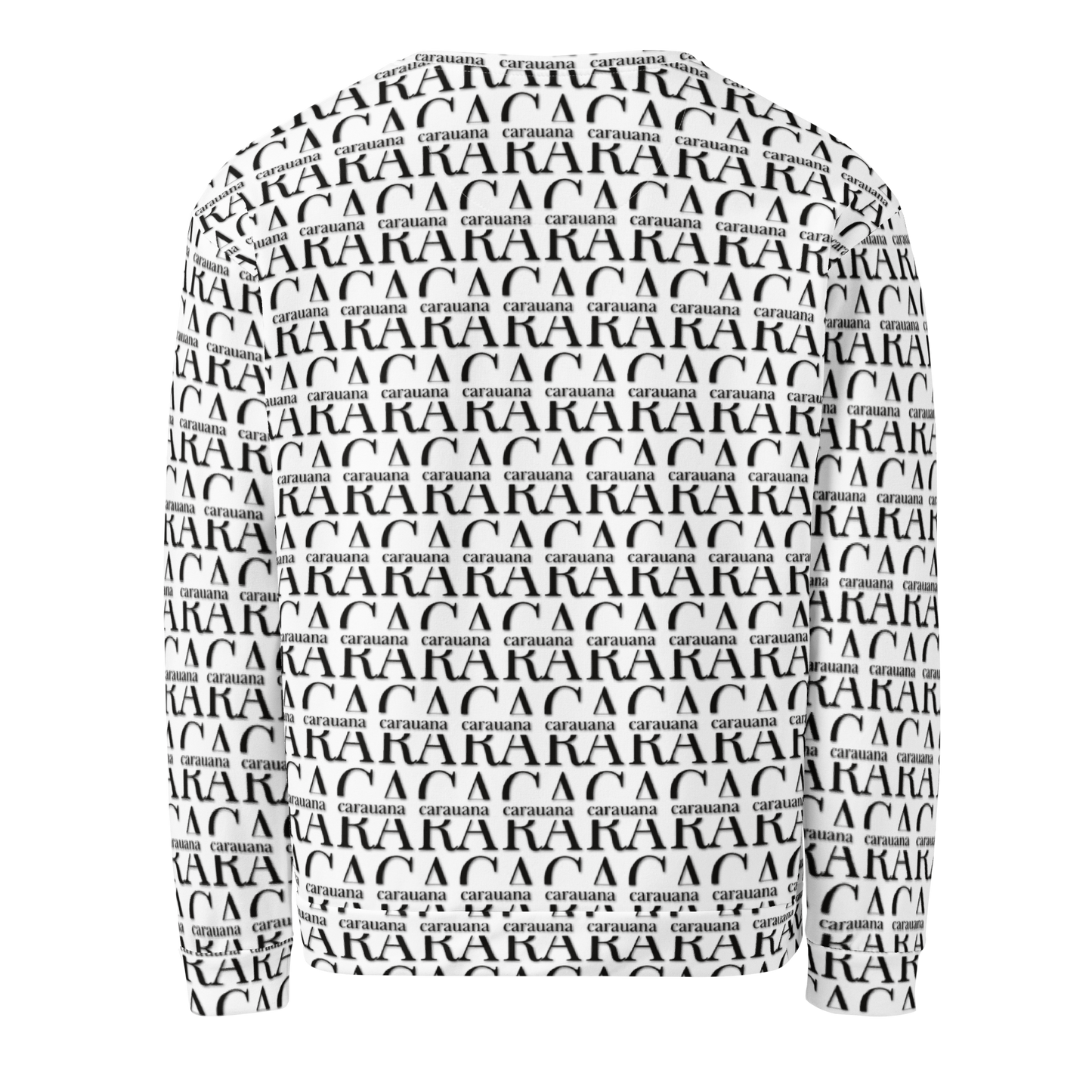 Premium Sweatshirt CaRaUaNa Unisex Black Logo Carauana Store