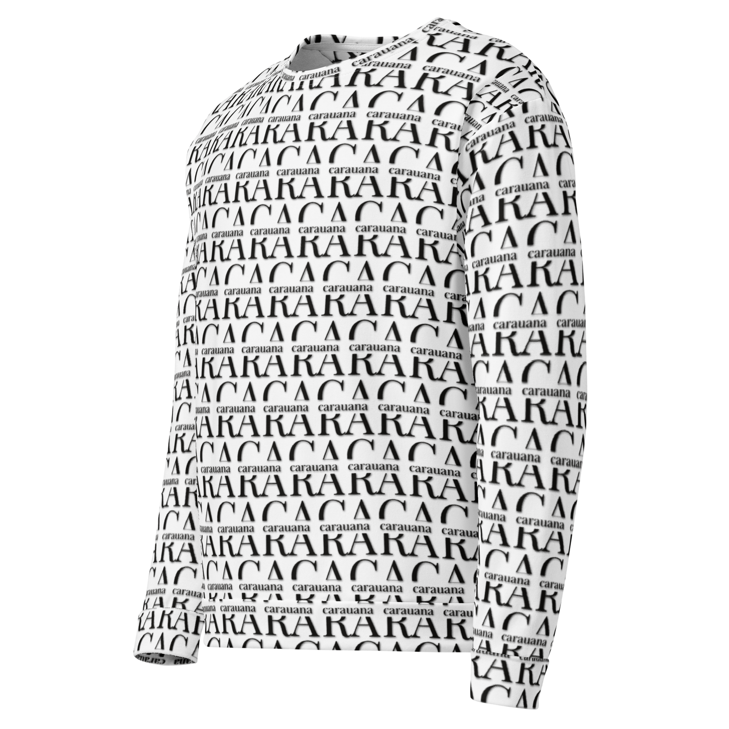 Premium Sweatshirt CaRaUaNa Unisex Black Logo Carauana Store