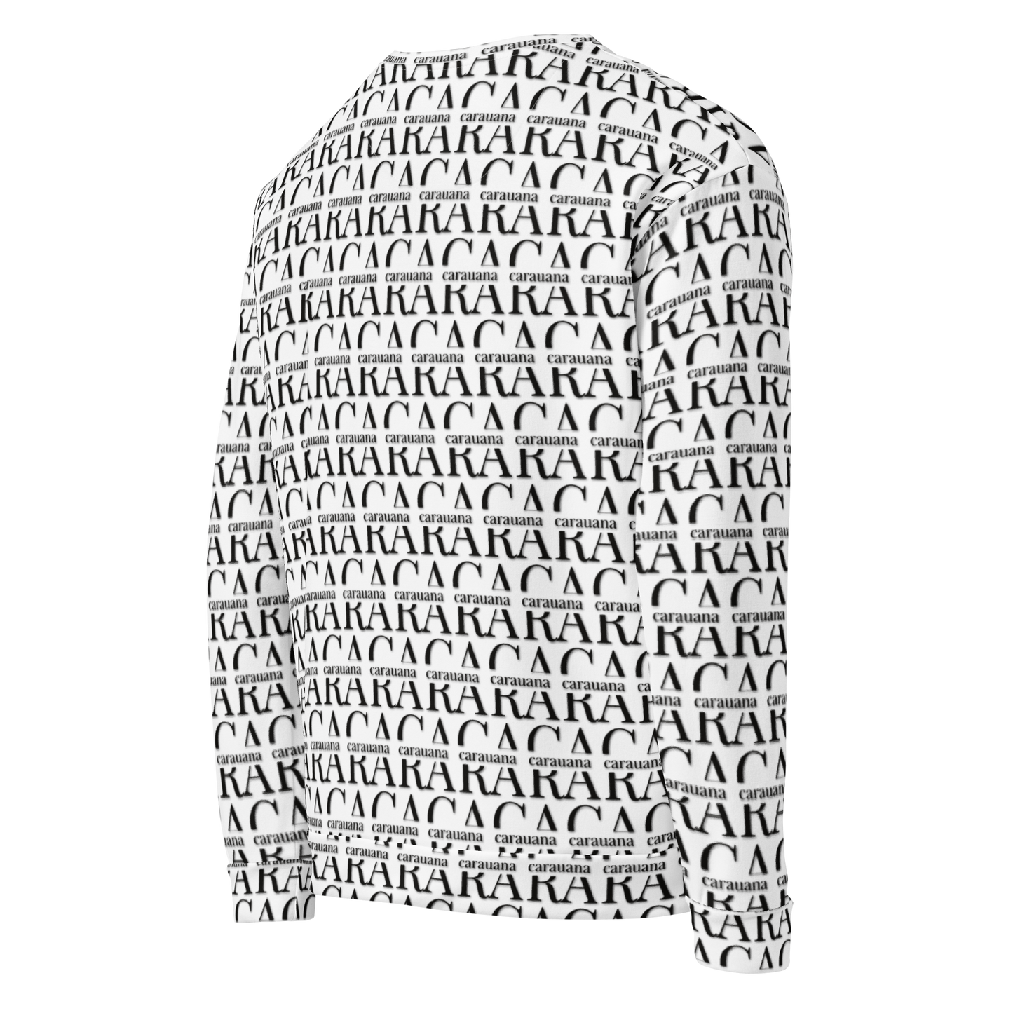 Premium Sweatshirt CaRaUaNa Unisex Black Logo Carauana Store